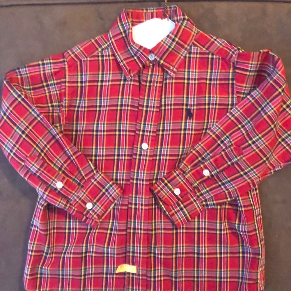 Little boys Ralph Lauren button down shirt